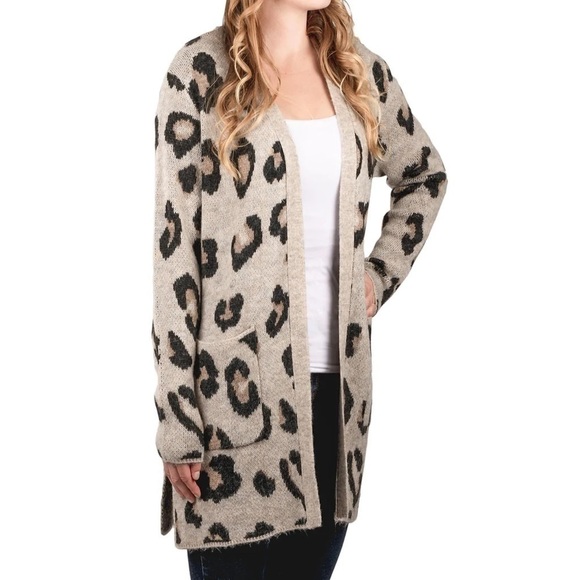 Modern Canvas Cozy Cardigan - Picture 1 of 4